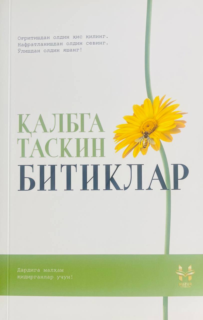 Қалбга таскин битиклар (А5, юмшоқ) 188 бет