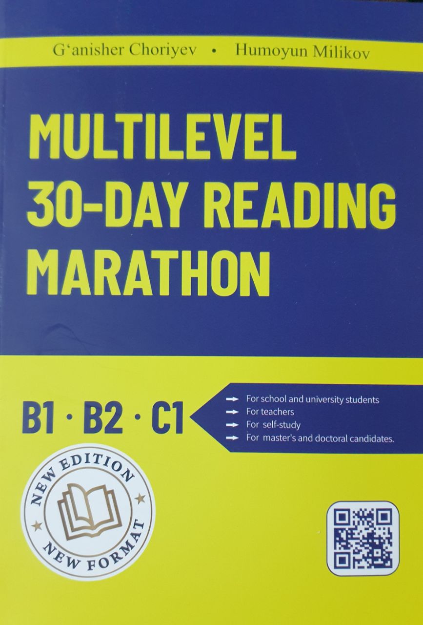 Multilevel 30-Day Reading Marathon (A4.5 yumshoq) 320 pages
