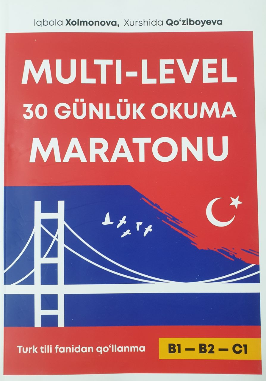 Multilevel 30 Günlük Okuma Maratonu B1-B2-C1 (A4.5 yumshoq) 416 bet