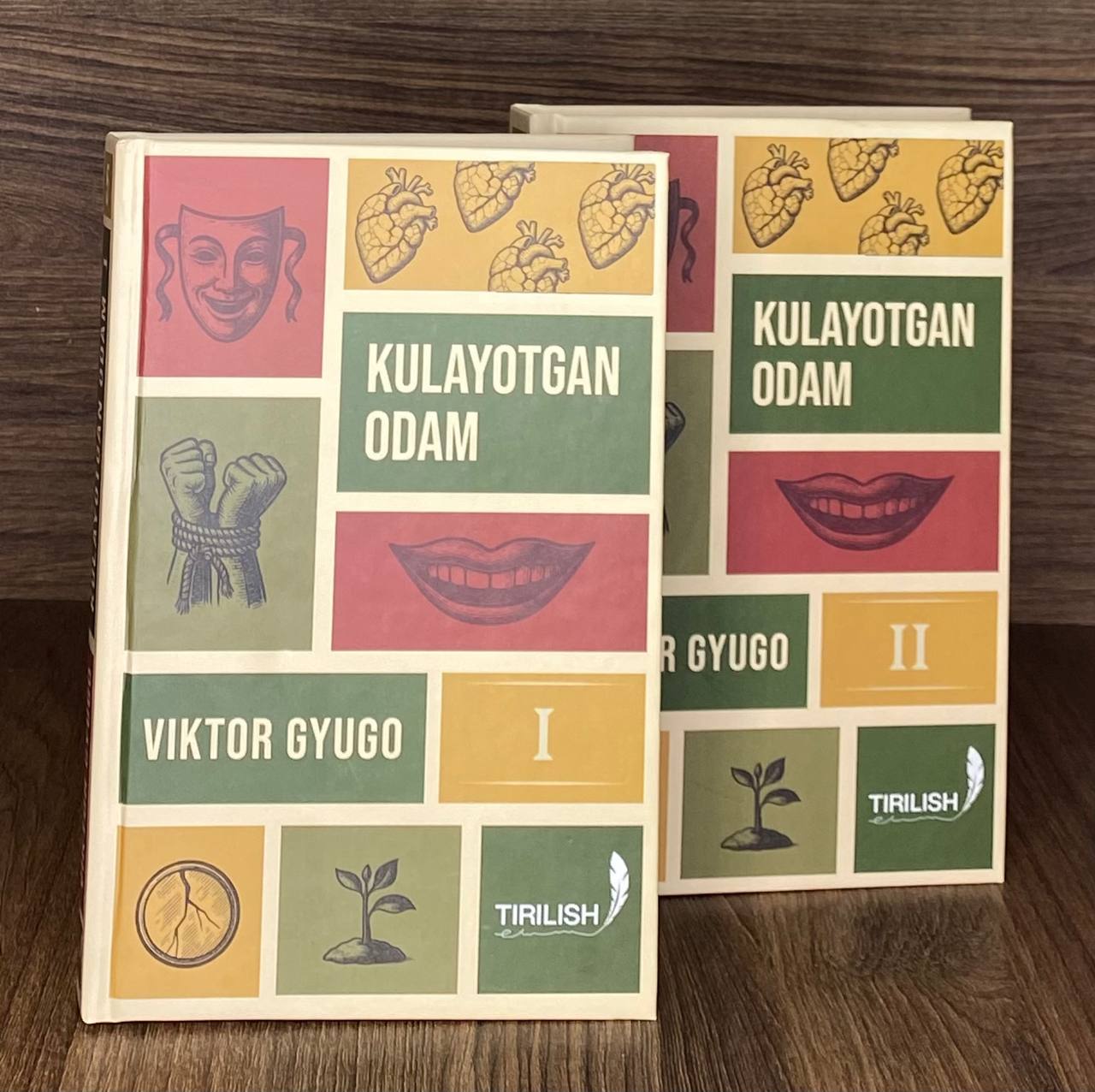 Кулаётган одам I-II қисмлар (А5, қаттиқ) 480 бет