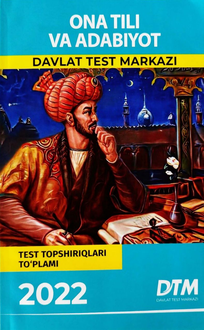 2022 Ona tili va adabiyot Davlat test markazi (A5,yumshoq) 128 bet