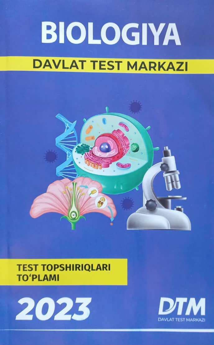 2023 Biologiya Davlat test markazi (А5, yumshoq) 128 bet