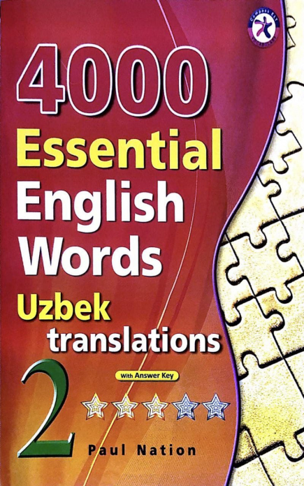 4000 Essential English Words 2 Yulduzchalik (Uzbek rangli) (A5,yumshoq)