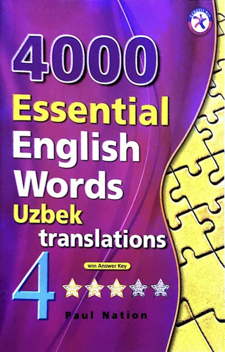 4000 Essential English Words 4 (Uzbek rangli) (A5,yumshoq)