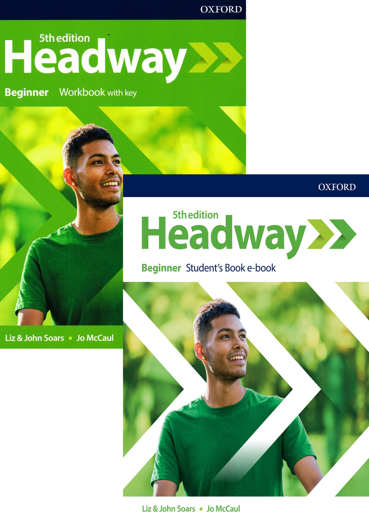 5th edition Headway Beginner Workbook + Beginner Students book (А4, yumshoq)