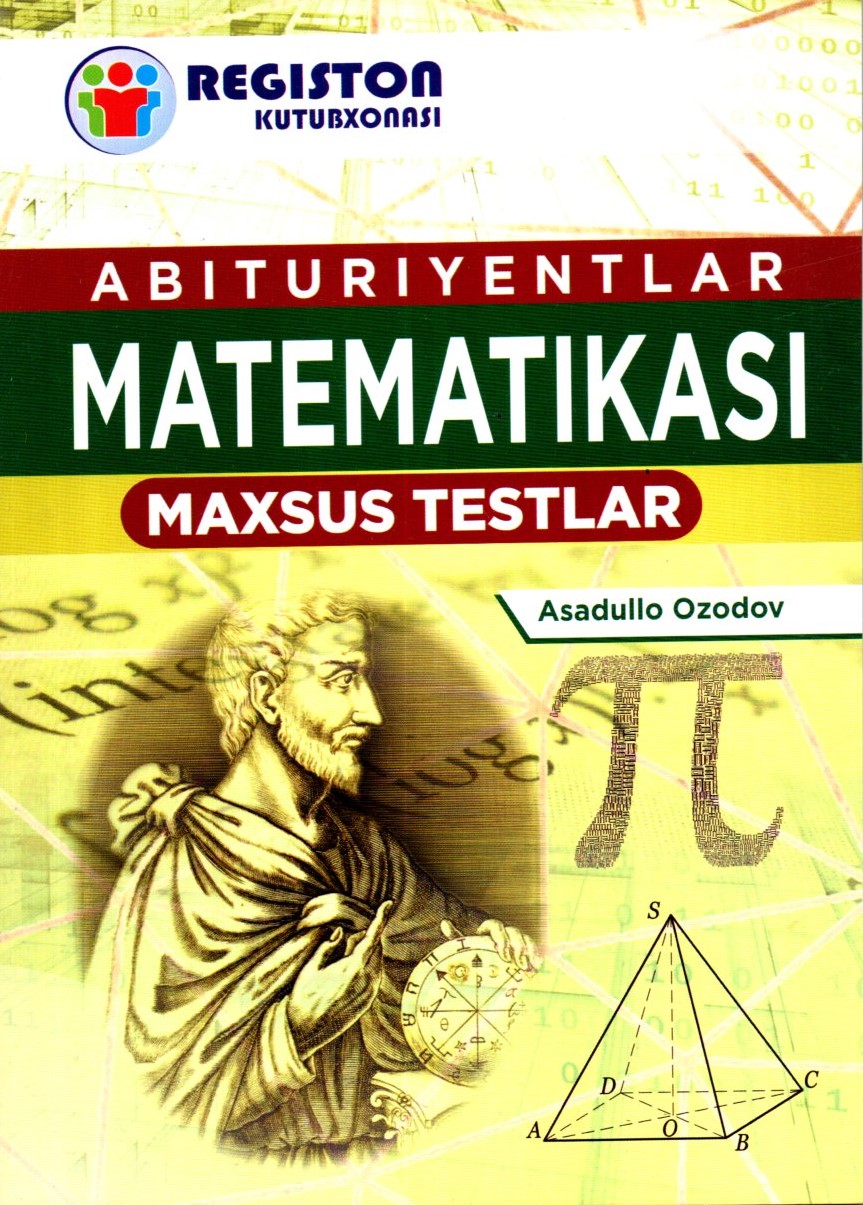 Abituriyentlar matematikasi maxsus testlar (А5, yupqa)