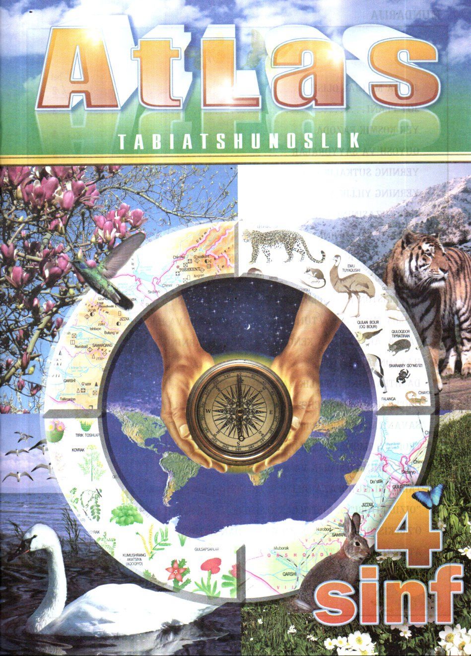Atlas 4-sinf tabiatshunoslik (А4, yupqa)