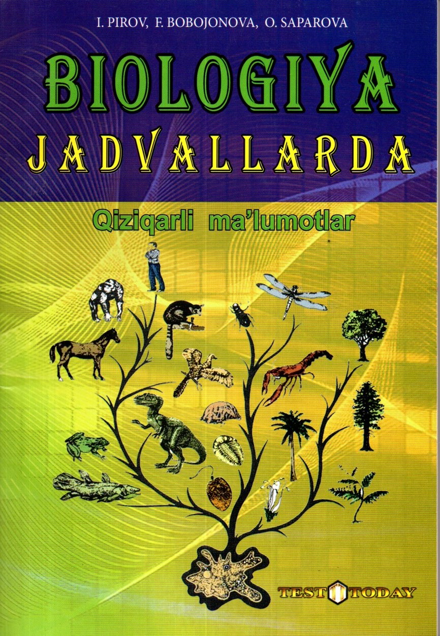 Biologiya Jadvallarda qiziqarli ma'lumotlar (А5, yumshoq)