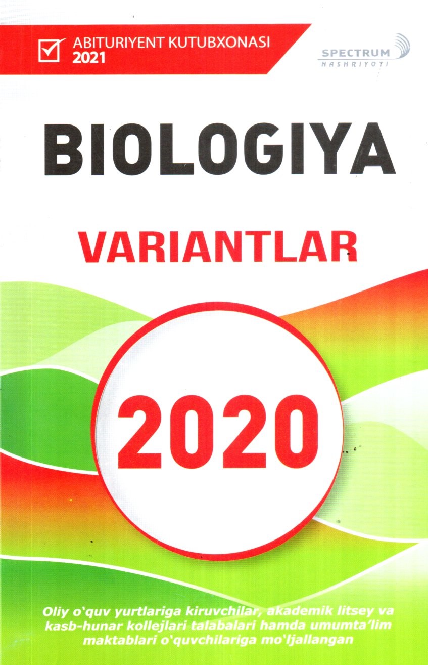 Biologiya variantlar 2020 (А5, yumshoq)