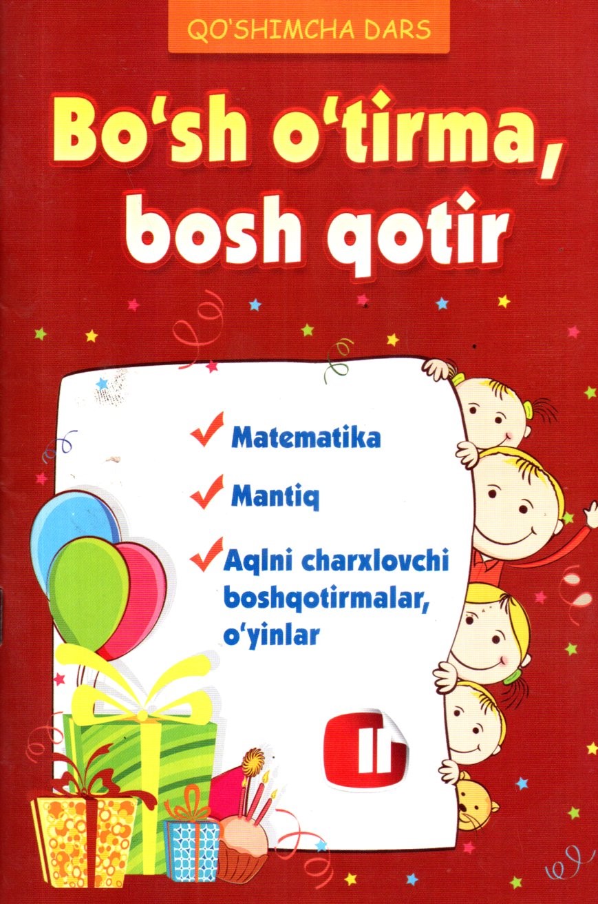 Bo'sh o'tirma, bosh qotir 2 (A5,yumshoq) 64 bet