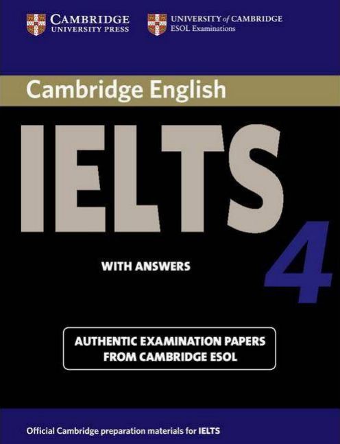 Cambridge IELTS 4 Student's Book with Answers (A5,yumshoq)