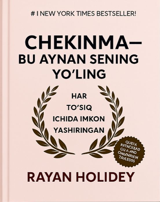Chekinma-bu aynan sening yo'ling (A5,yumshoq) 224 bet