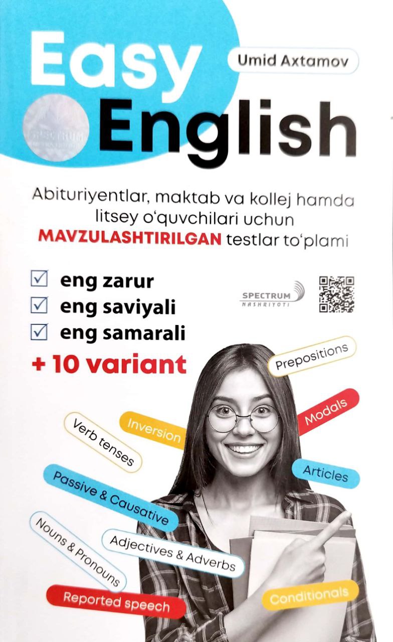 Easy english (А5, yumshoq) 192 bet