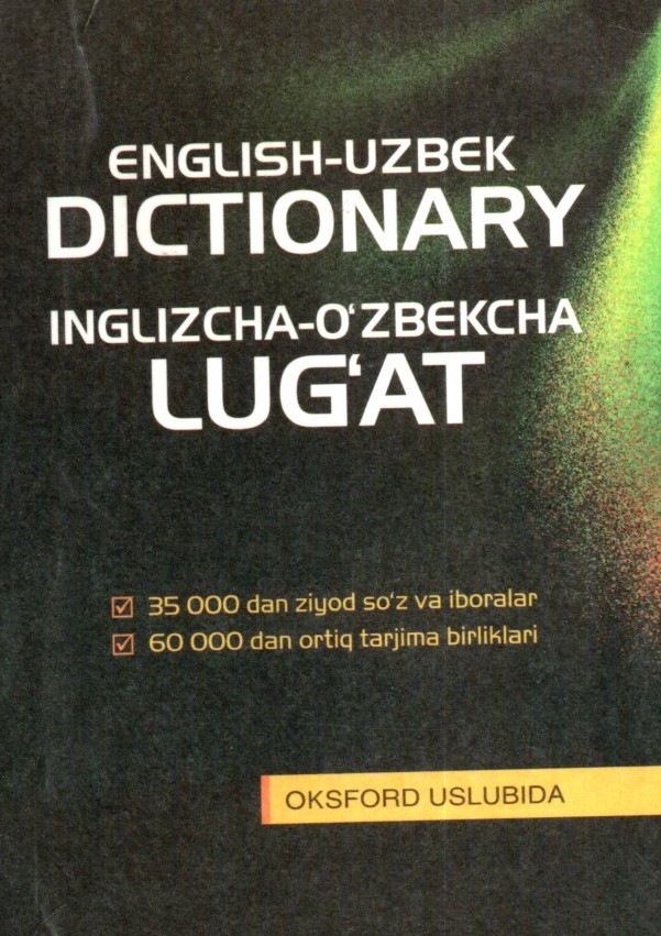 English-Uzbek Dictionary (oksford) (А6, yumshoq) 816 bet