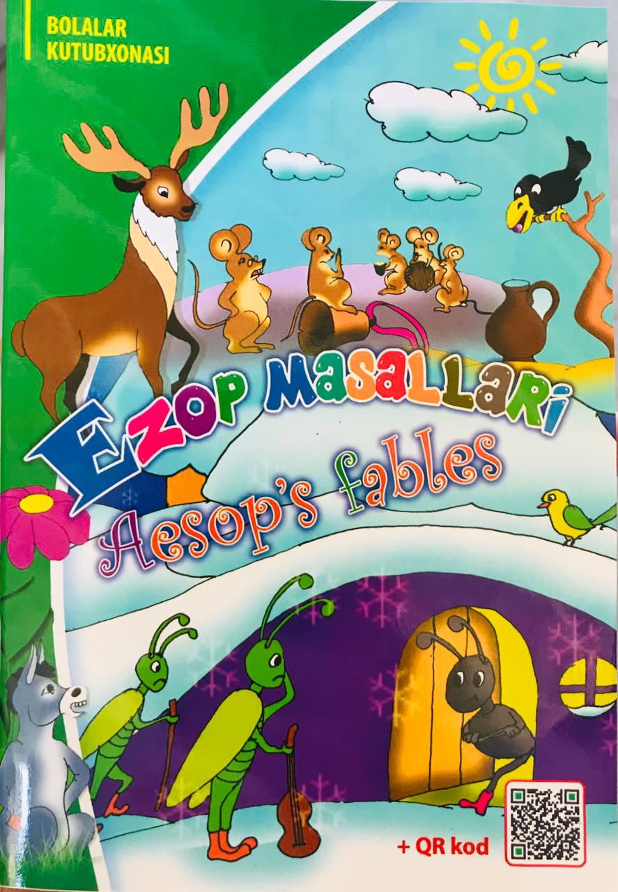 Ezop masallari (Aesop's fables) (A5,yumshoq)