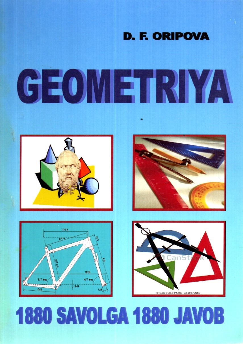 Geometriya 1880 savolga 1880 Javob А5 yumshoq (lotin)
