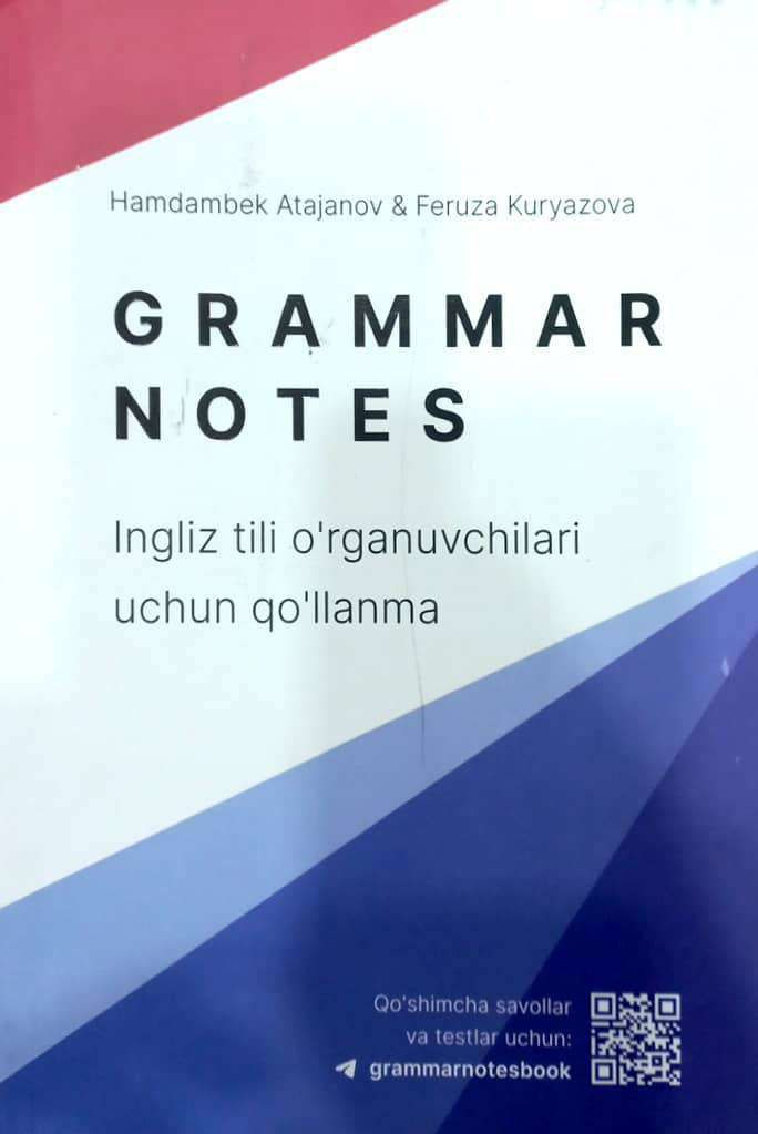 Grammar notes (А4, yumshoq) 304 bet