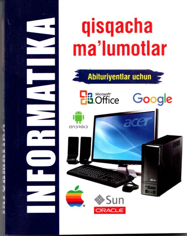 Informatika qisqacha ma'lumotlar А6 yumshoq