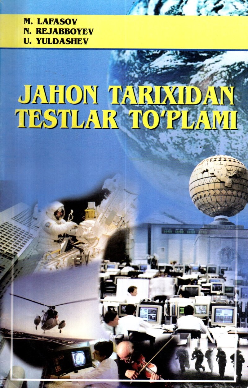 Jahon tarixidan testlar to'plami (А5, yumshoq)