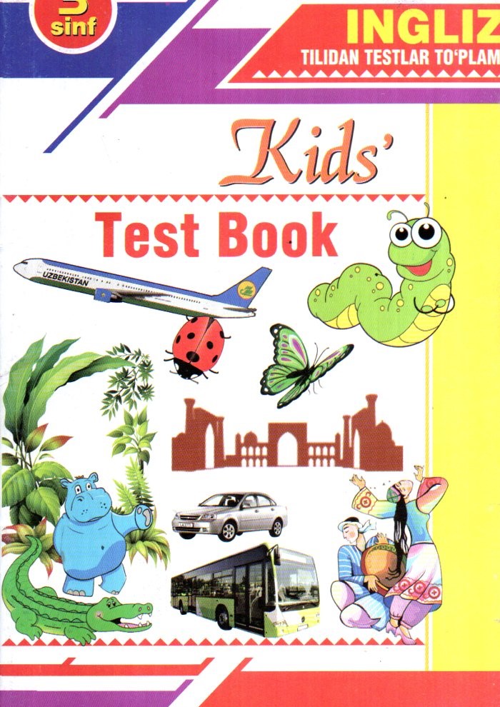 Kids' test book 3 sinf (А5, yupqa) 40 bet