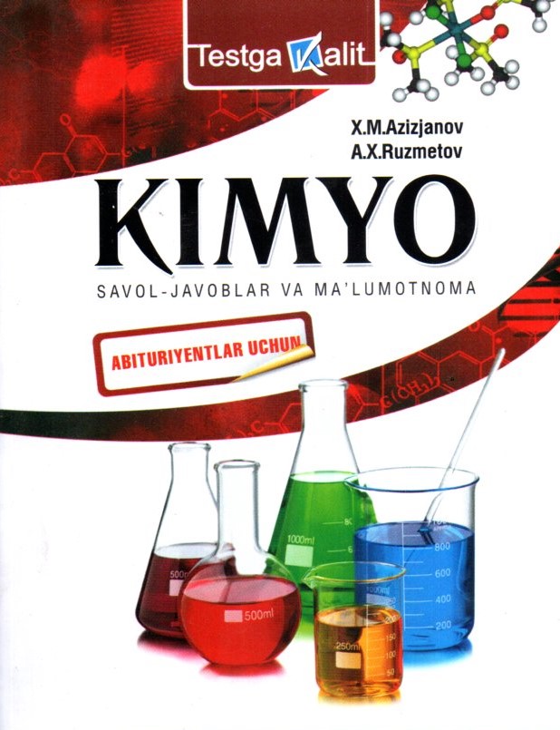 Kimyo savol-javoblar va ma'lumotnoma (А6.5 yumshoq)