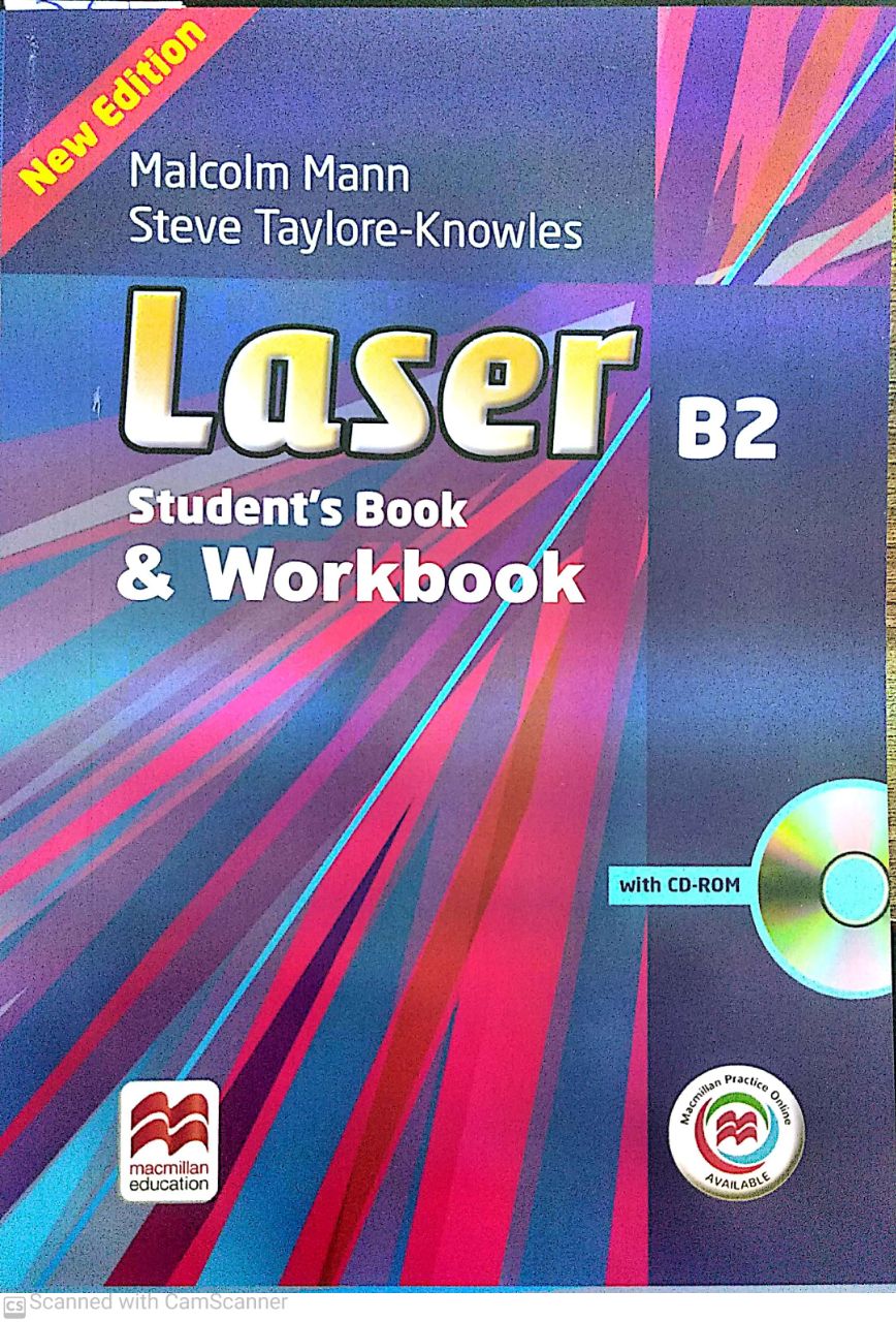 Laser B2 Student's Book&WORKBOOK (A5,yumshoq) 143 pages