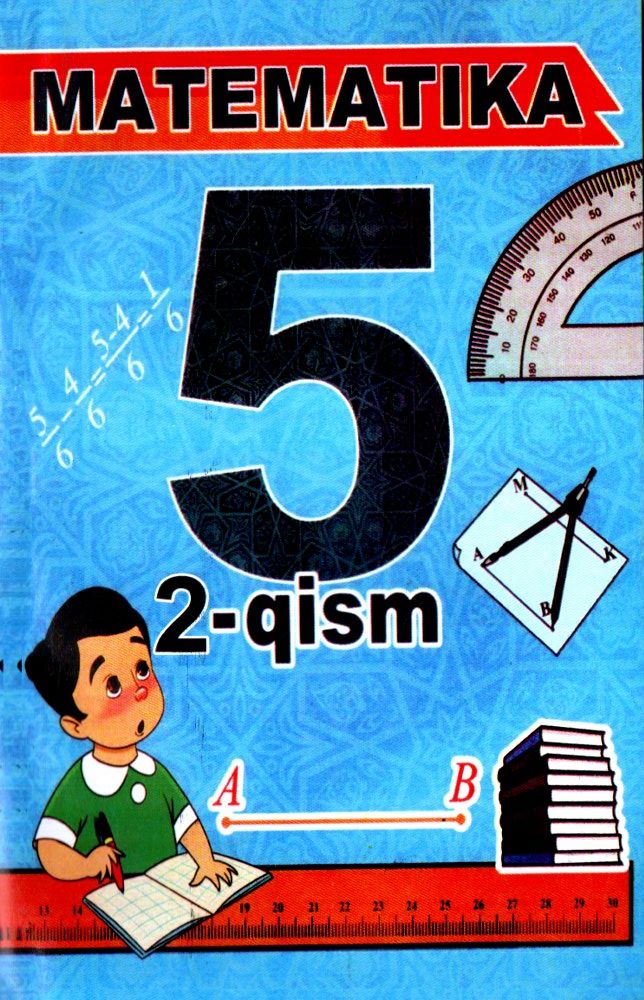 Matematika 5-sinf 2-qism (А5, yumshoq)