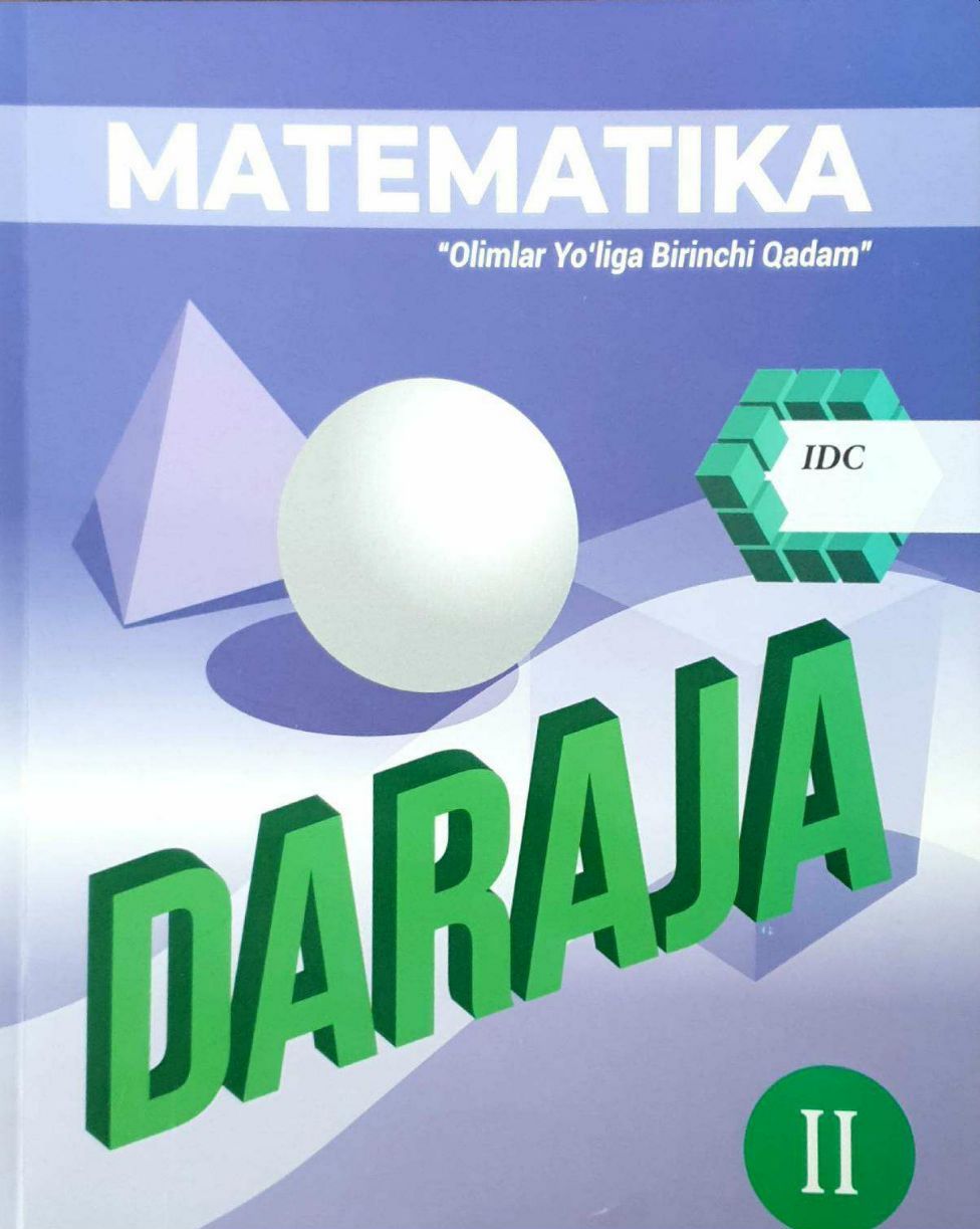 Matematika daraja II-qism (А4, yumshoq) 256 bet