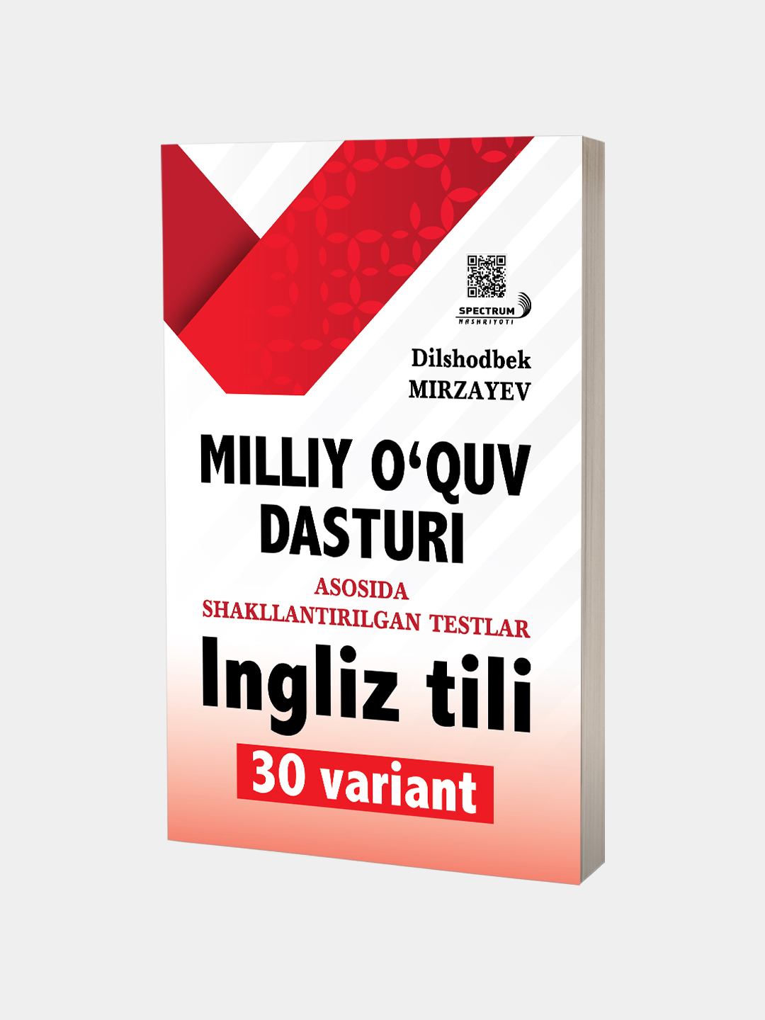 Milliy o'quv dasturi Ingliz tili 30 variant (А5, yumshoq) 224 bet