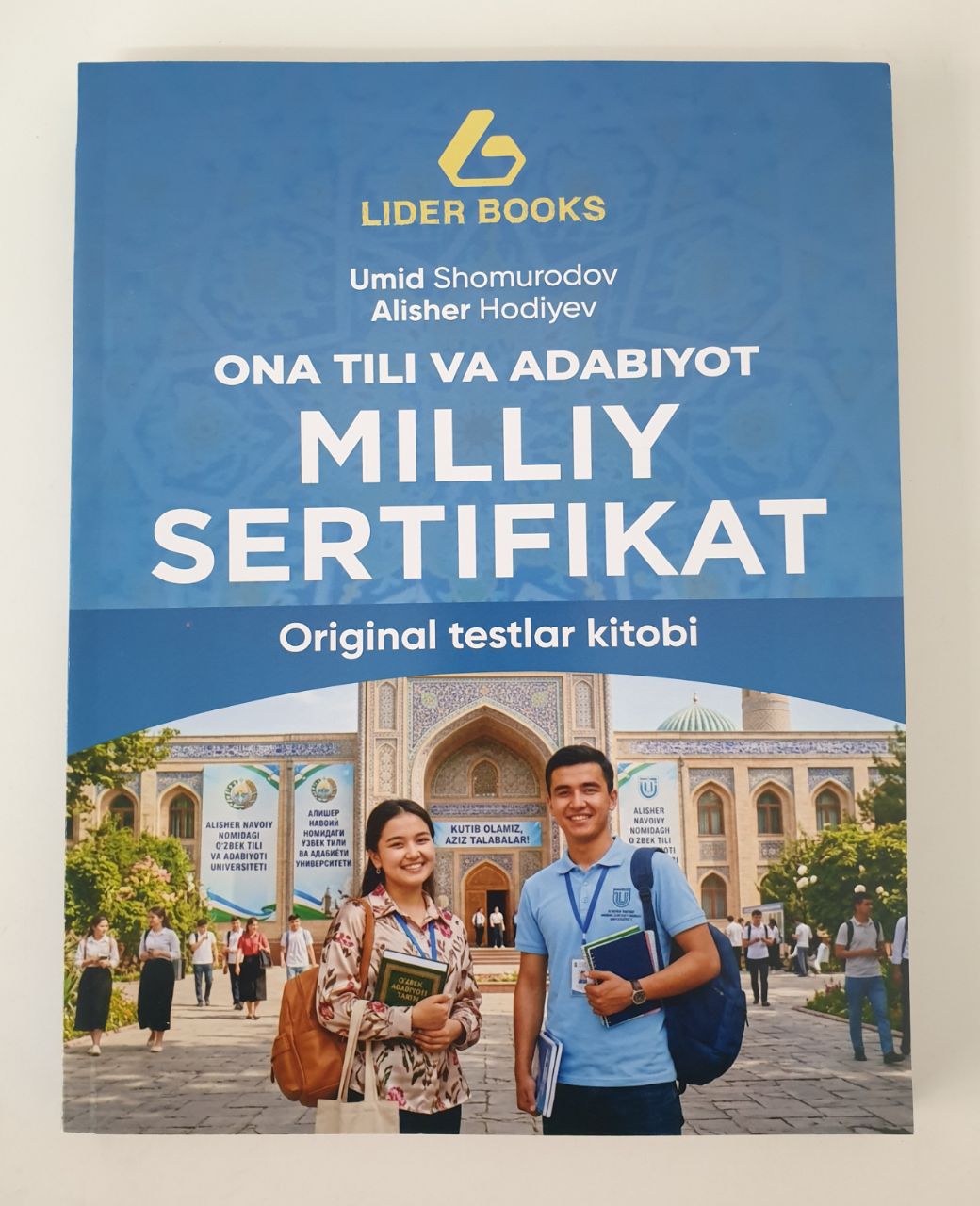 Milliy sertifikat Ona tili va adabiyot (Original testlar kitobi) (А4, yumshoq) 336 bet
