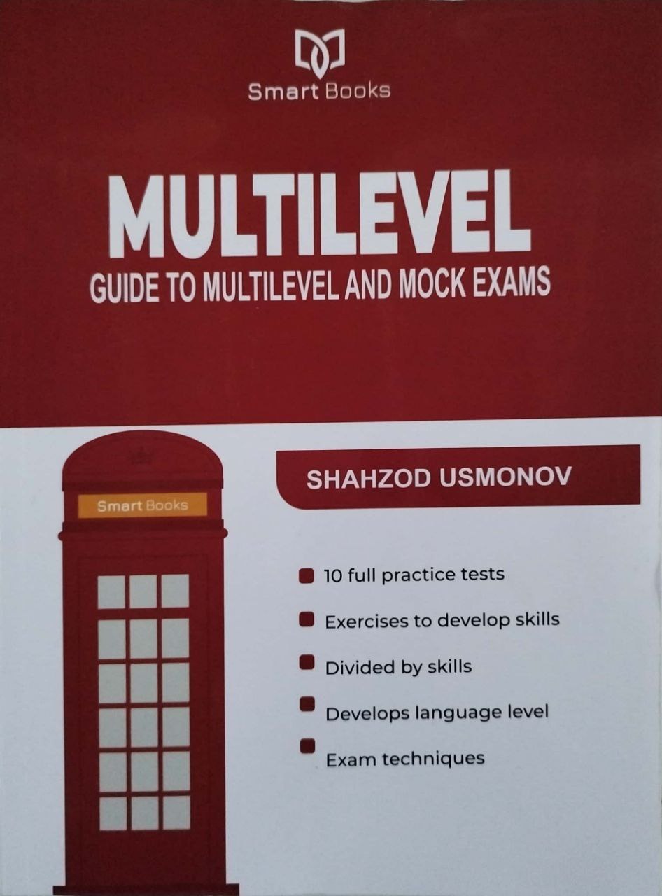 Multilevel (Guide to multilevel and mock exams) (А4, yumshoq) 240 bet