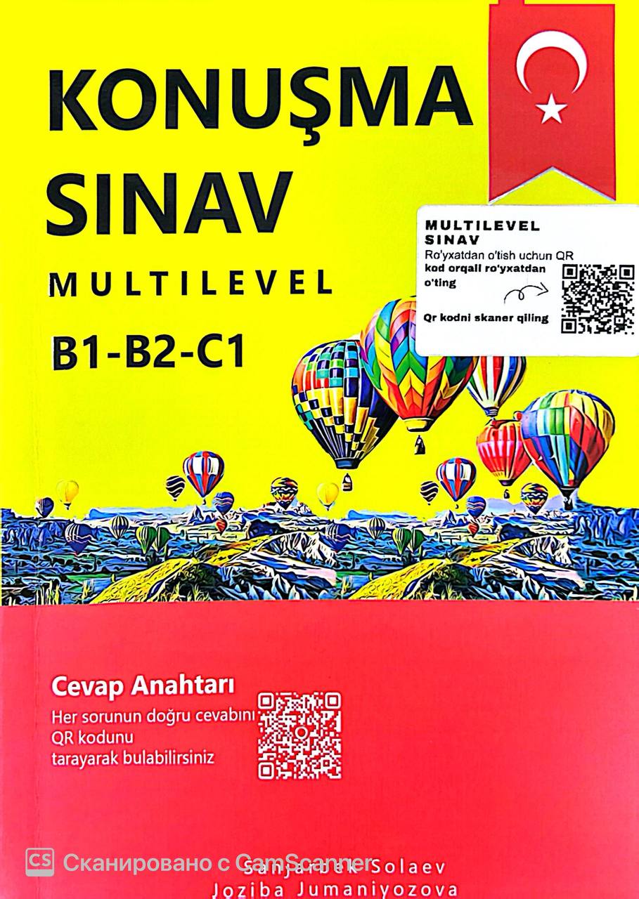 Multilevel Konusma Sinav B1-B2-C1 (A4.5 yumshoq) 195 bet