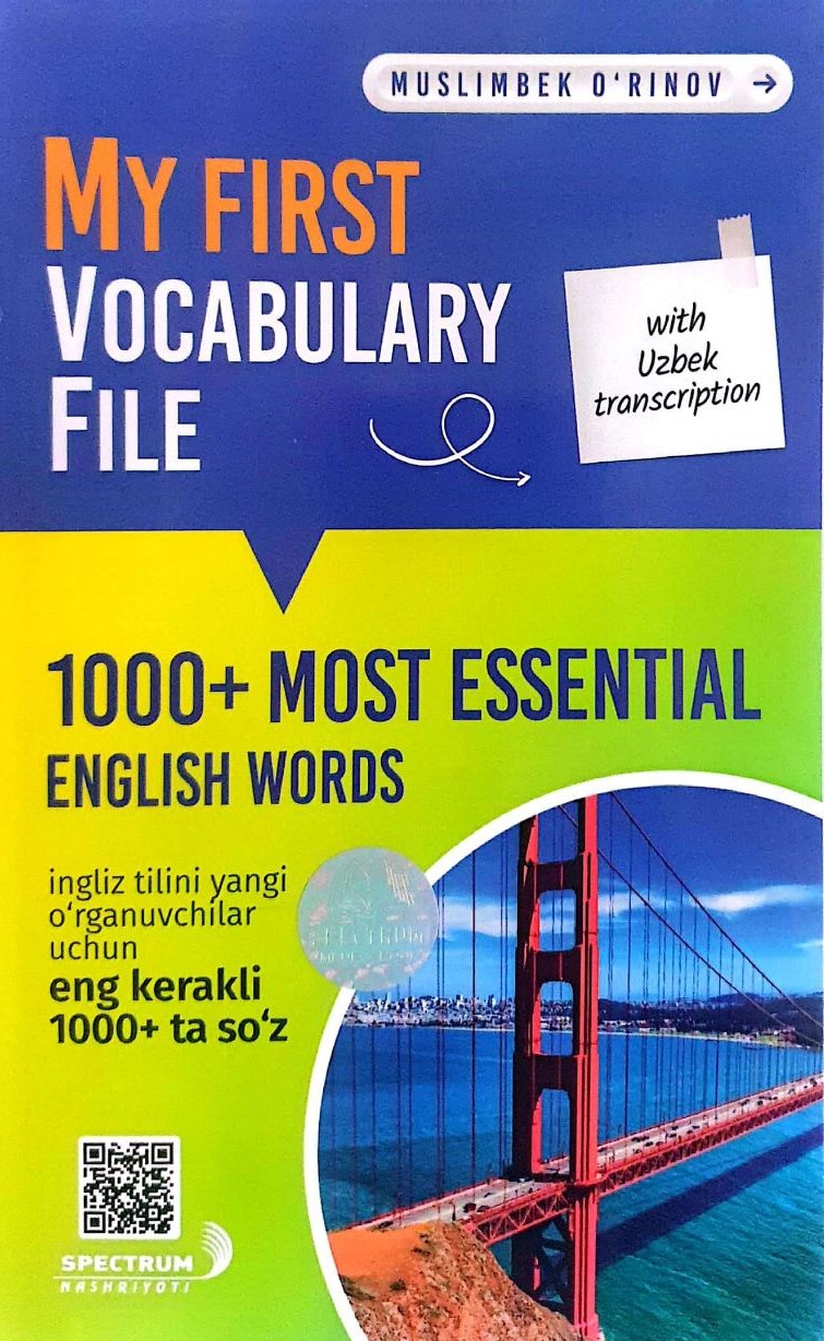 My first Vocabulary file (A5 soft cover) 96 bet