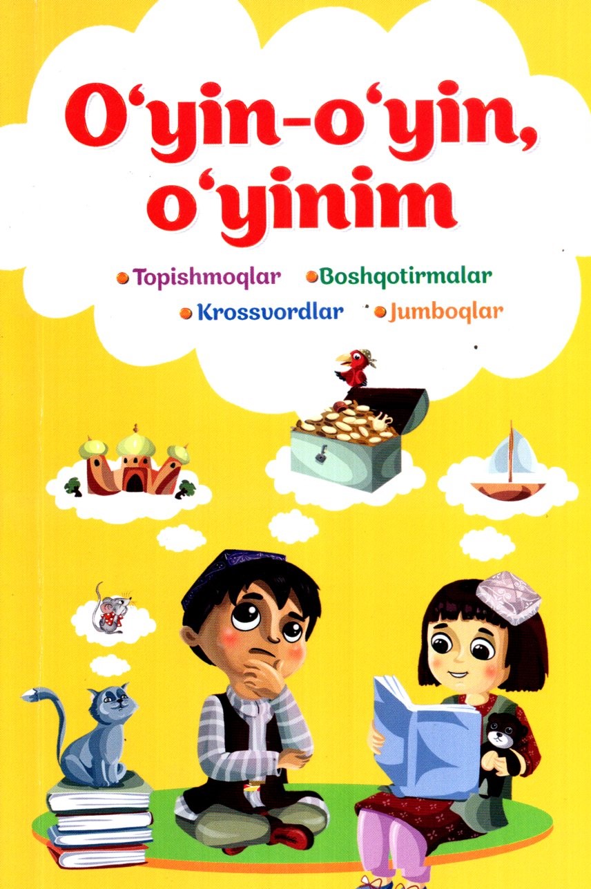 O'yin-o'yin, o'yinim (A5,yumshoq)