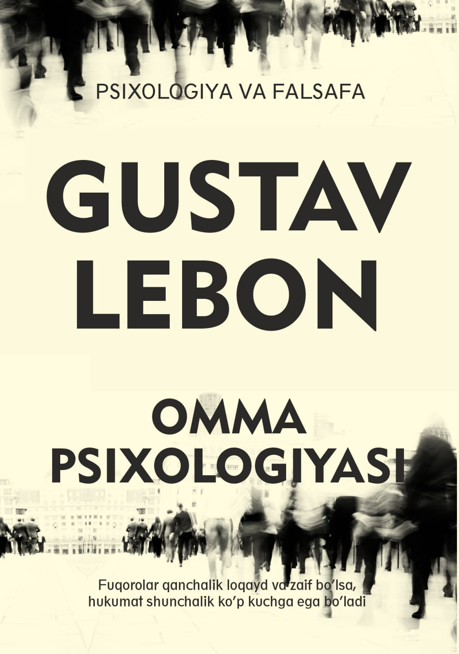 Omma Psixologiyasi (А5.5,qattiq) 160 bet