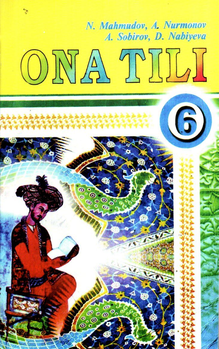Ona tili 6-sinf (rangli oq) (А5, yumshoq)