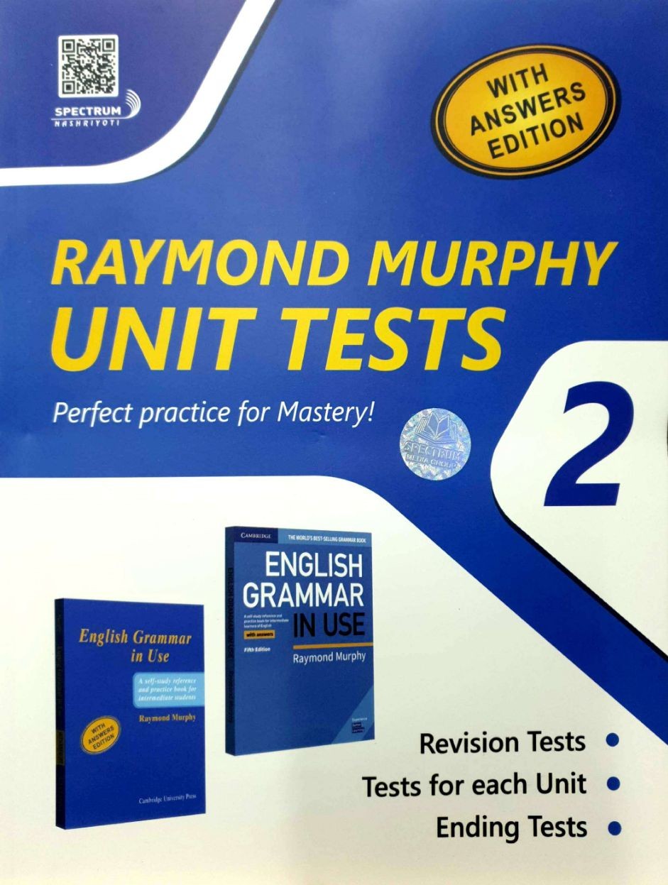 Raymond Murphy unit tests 2 (А4, yumshoq) 320 бет
