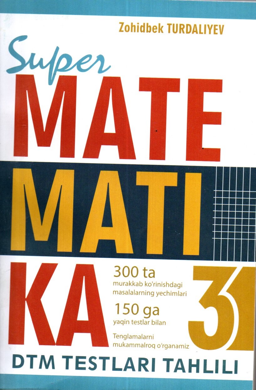 Super Matematika 3 (A5,yumshoq)