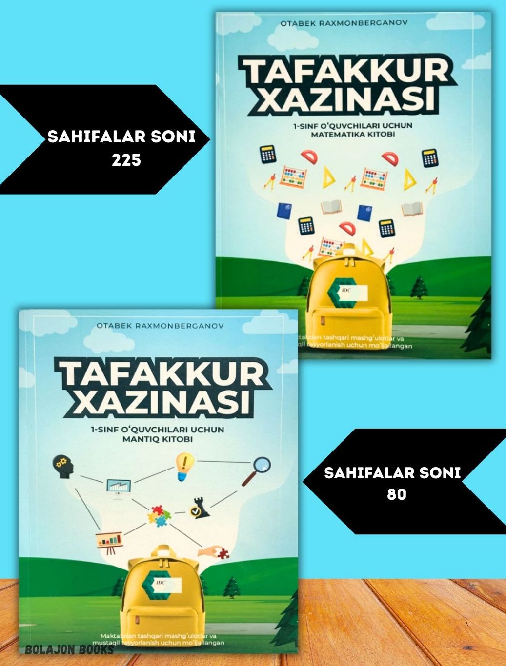 Tafakkur xazinasi (1-sinf o'quvchilari uchun mantiq va matematika kitobi) (А4.5 yumshoq)