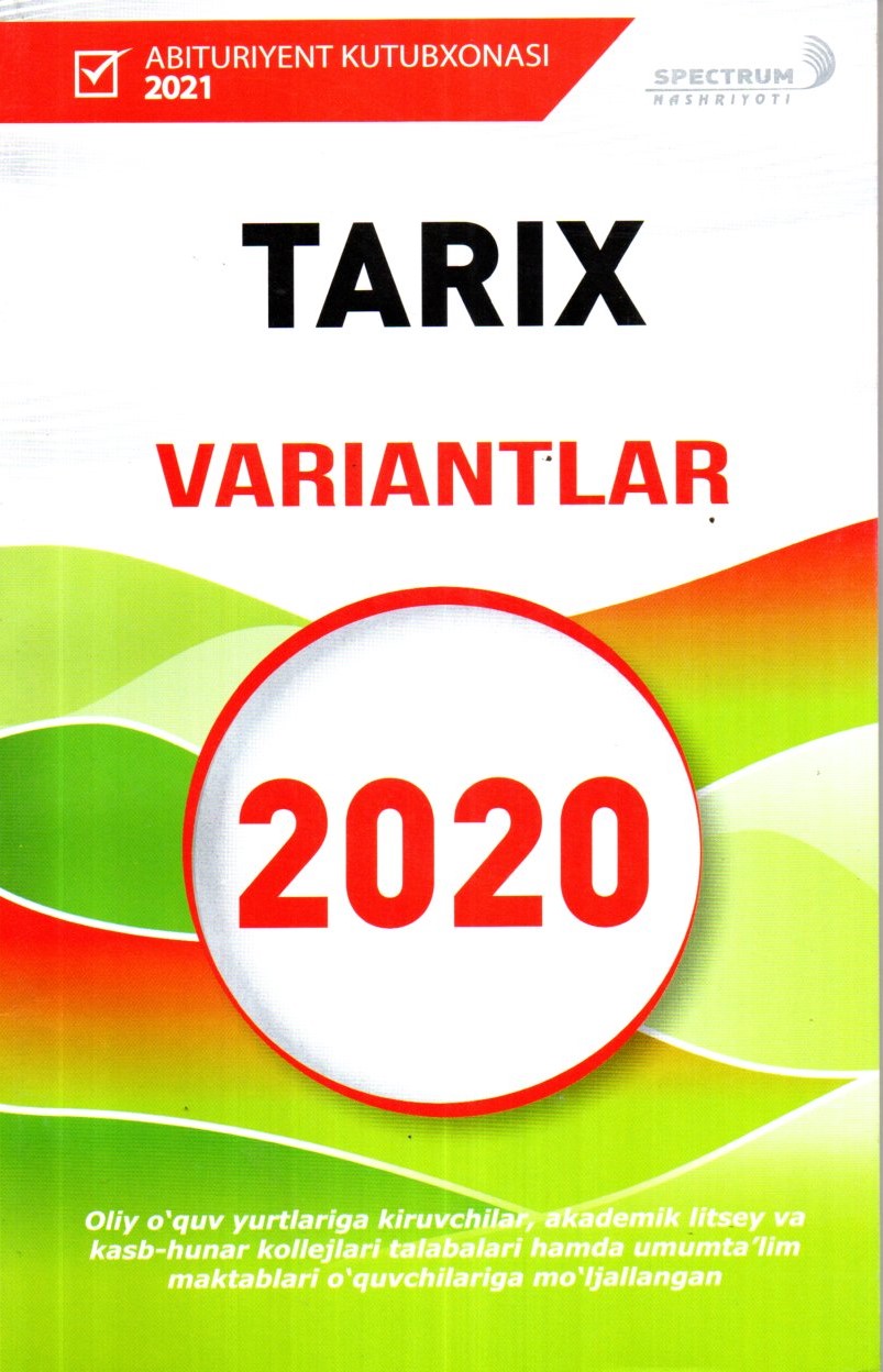 Tarix Variantlar 2020 (A5,yumshoq)