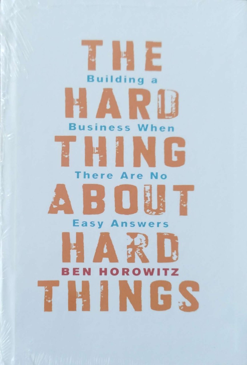 The Hard Thing about Hard Thing (A5 hard cover)