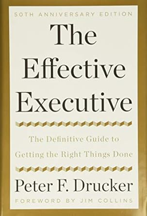 The effective executive (A5 hardcover) 209 pages