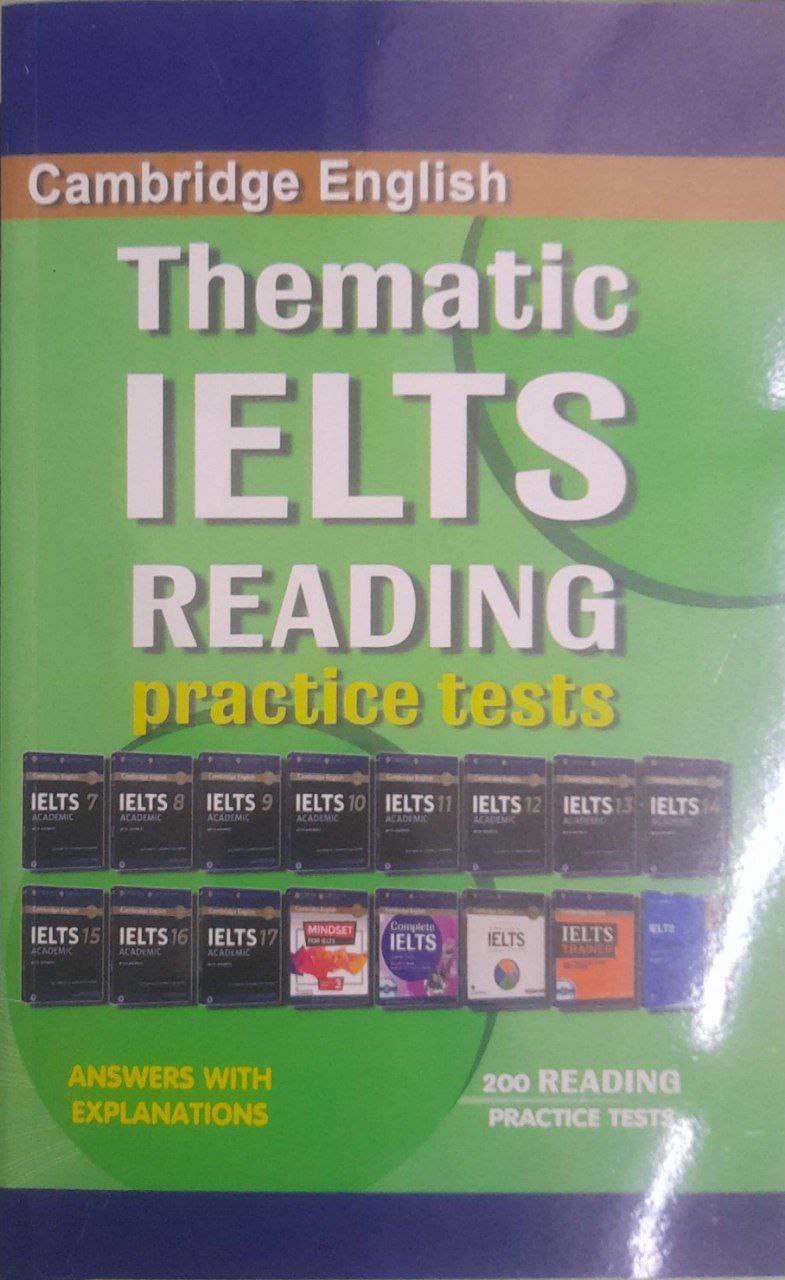 Thematic IELTS Reading practice tests (А4, yumshoq) 528 page