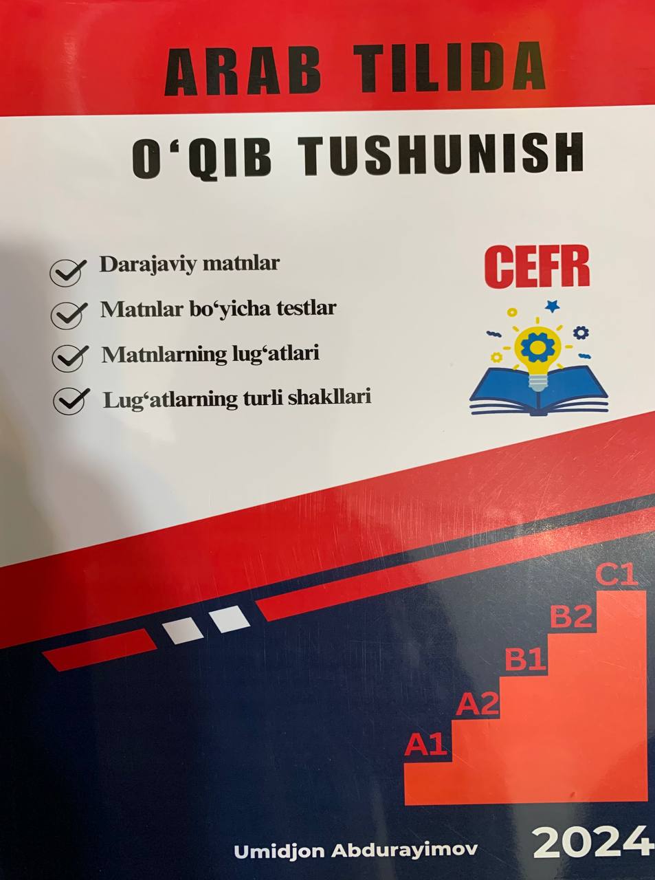 Arab tilida o'qib tushunish CEFR (А4, yumshoq) 208 bet