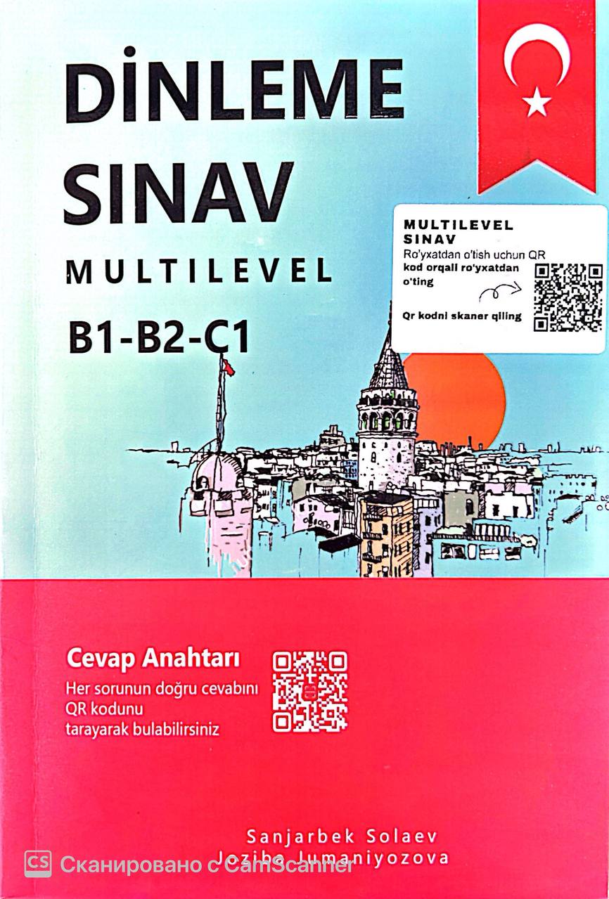 Multilevel Dinleme Sinav B1-B2-C1 (A4.5 yumshoq) 152 bet
