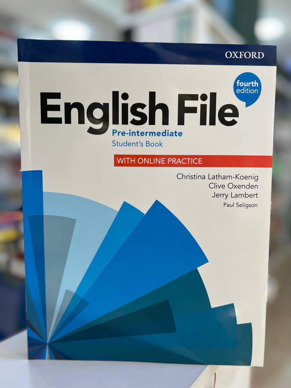 English file Pre-intermediate Student's book (А4, yumshoq)